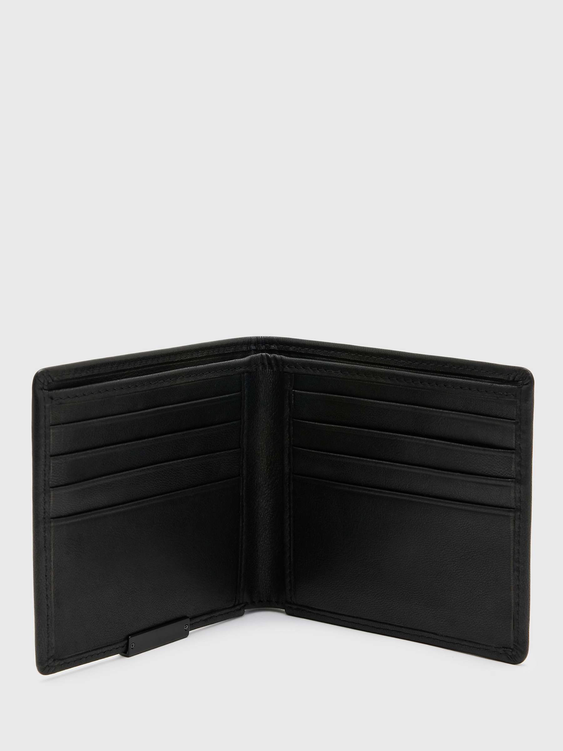 Buy AllSaints Attain Cardholder Wallet, Black Online at johnlewis.com