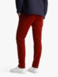 SPOKE Winter Heroes Cotton Blend Broad Thigh Chinos, Maroon