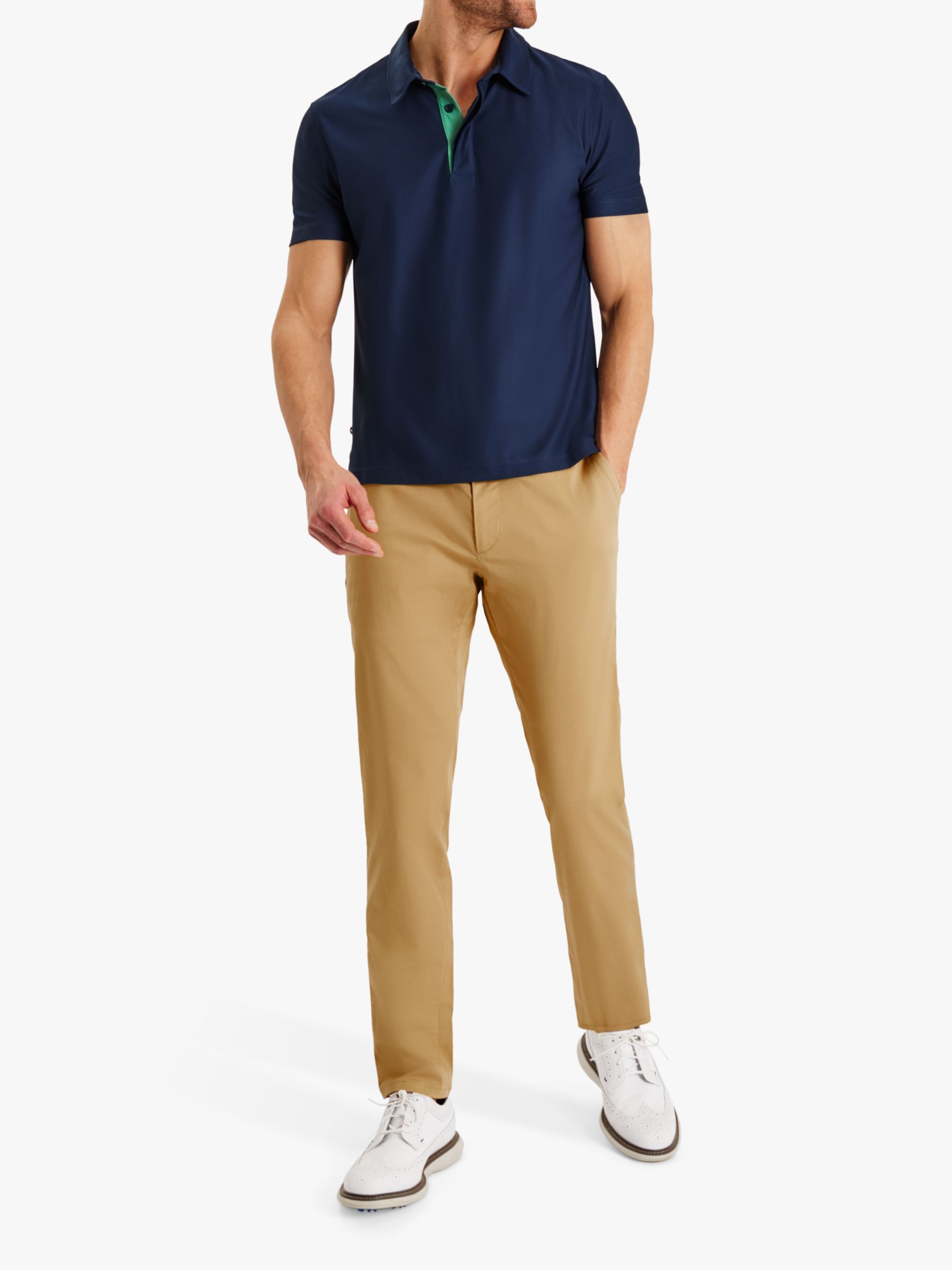 SPOKE Condor Golf Regular Thigh Chinos, Khaki, W30/L28