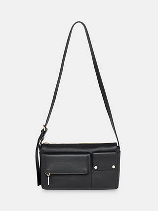 Whistles Tilda Pocket Detail Handbag, Black