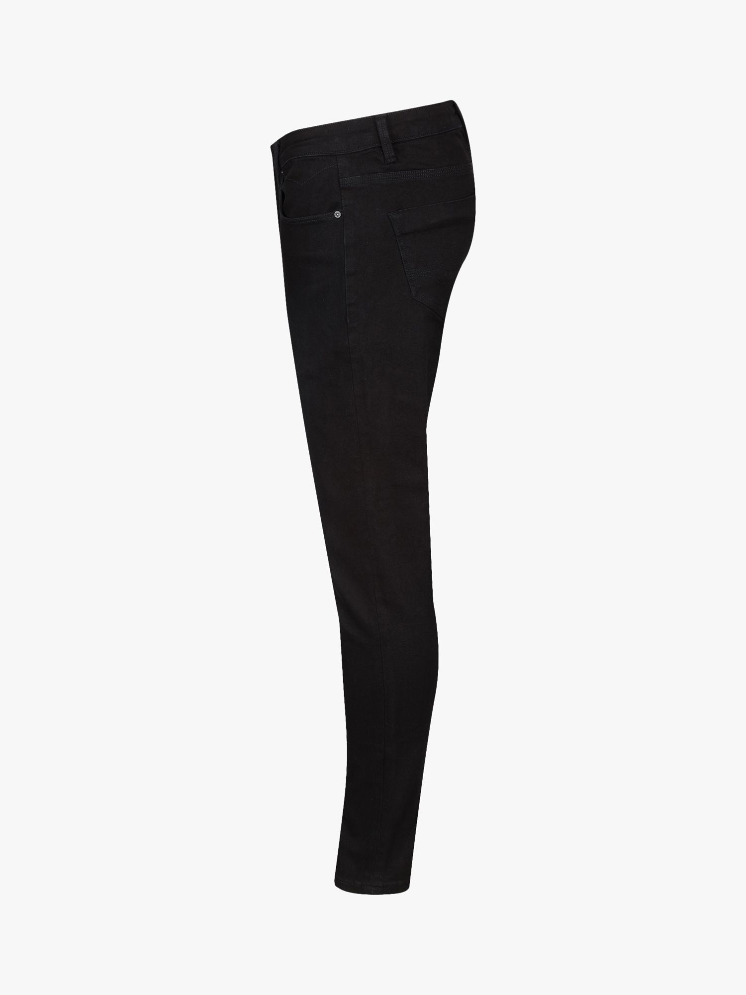LUKE 1977 Vacuum Demin Slim Fit Jeans, Black Worn, 28R