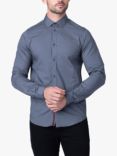 LUKE 1977 Butchers Pencil Shirt, Dark Charcoal