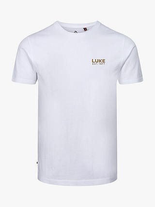 LUKE 1977 Back Four T-Shirt, White