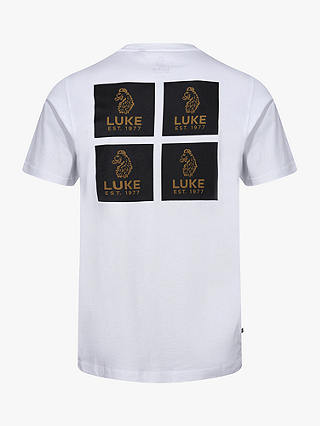 LUKE 1977 Back Four T-Shirt, White