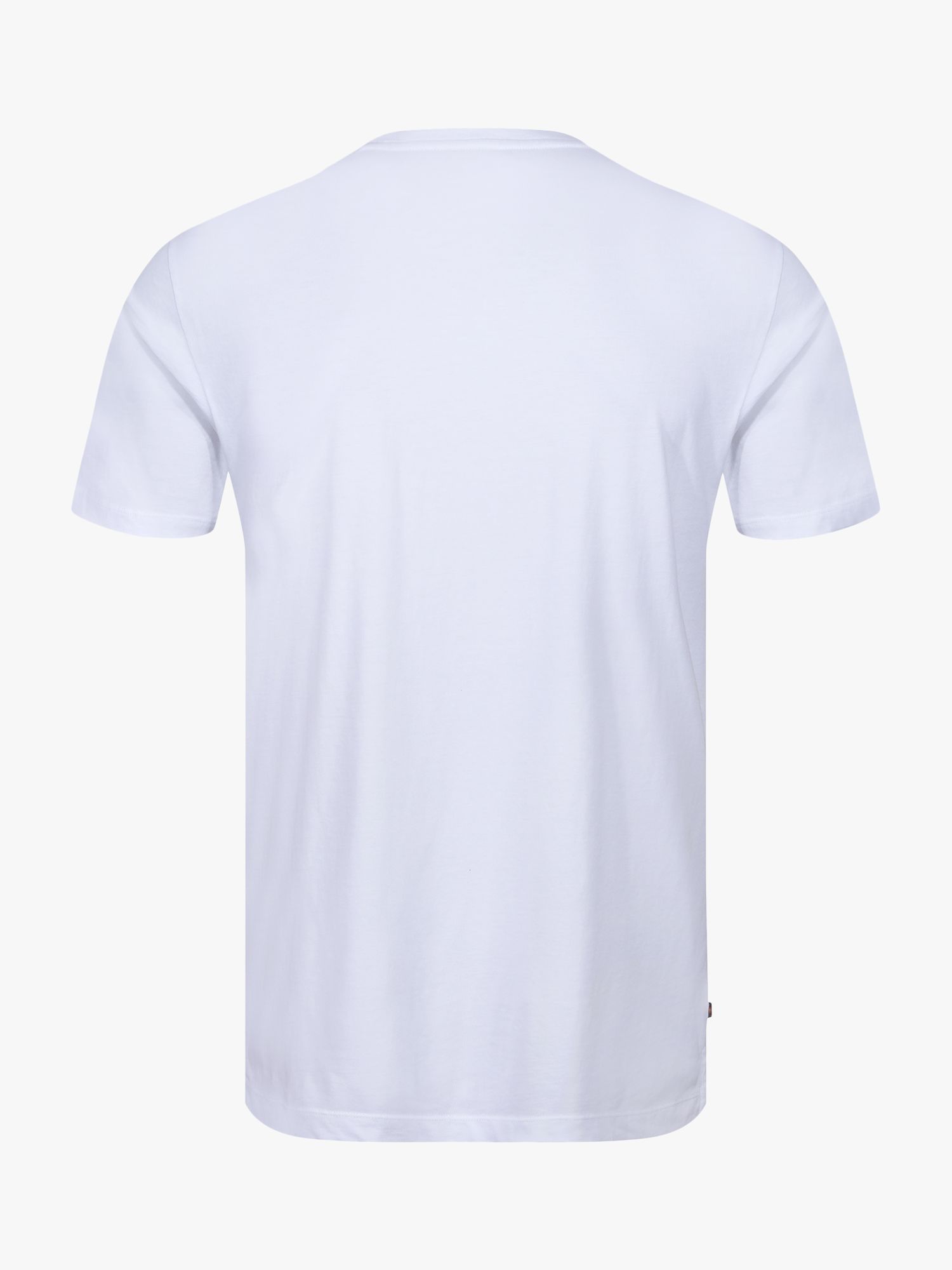 LUKE 1977 7 Oclock Shadow T-shirt, White/Black at John Lewis & Partners