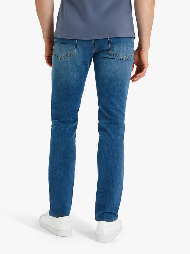 SPOKE Italian Denim Regular Thigh Jeans, 5 Year at John Lewis & Partners