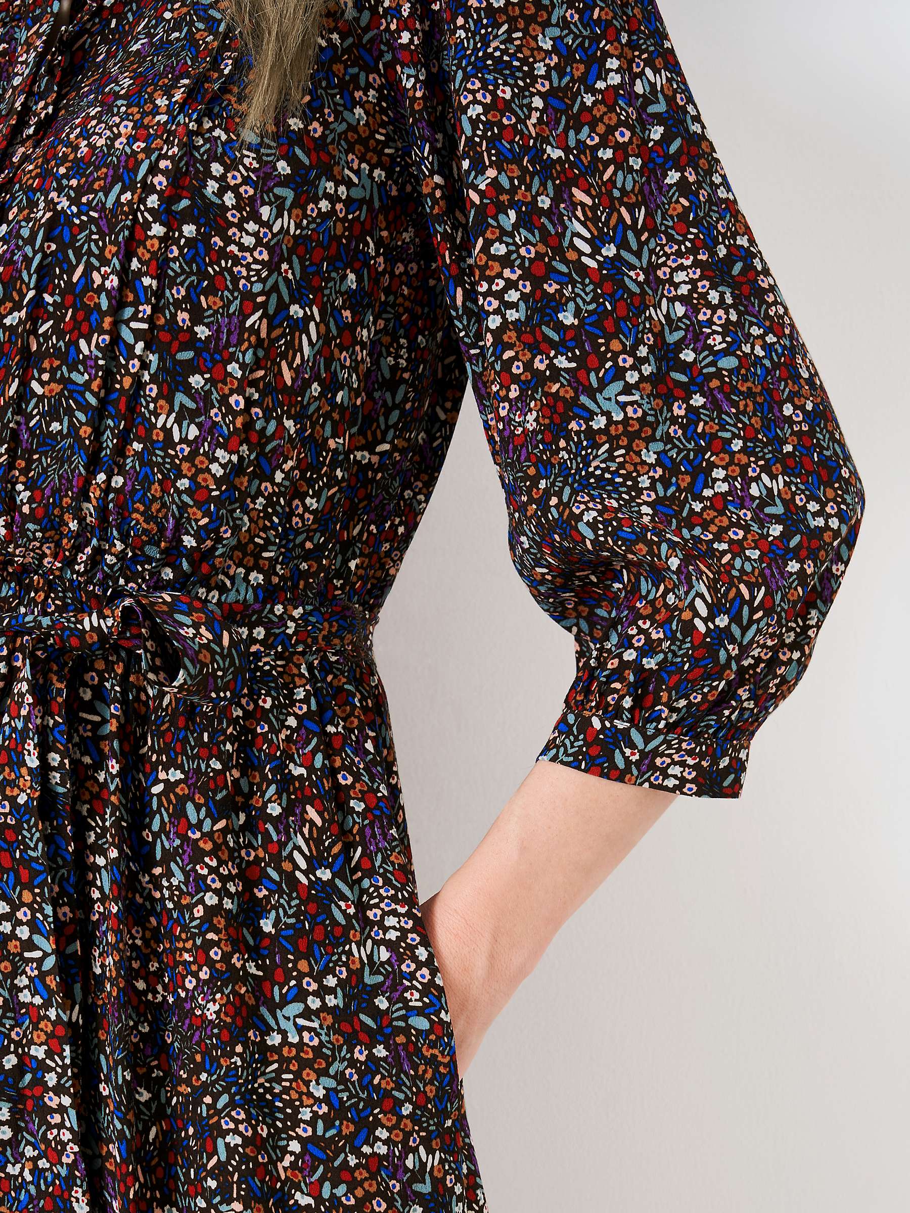 Buy Crew Clothing Laurel Midi Dress, Multi Online at johnlewis.com