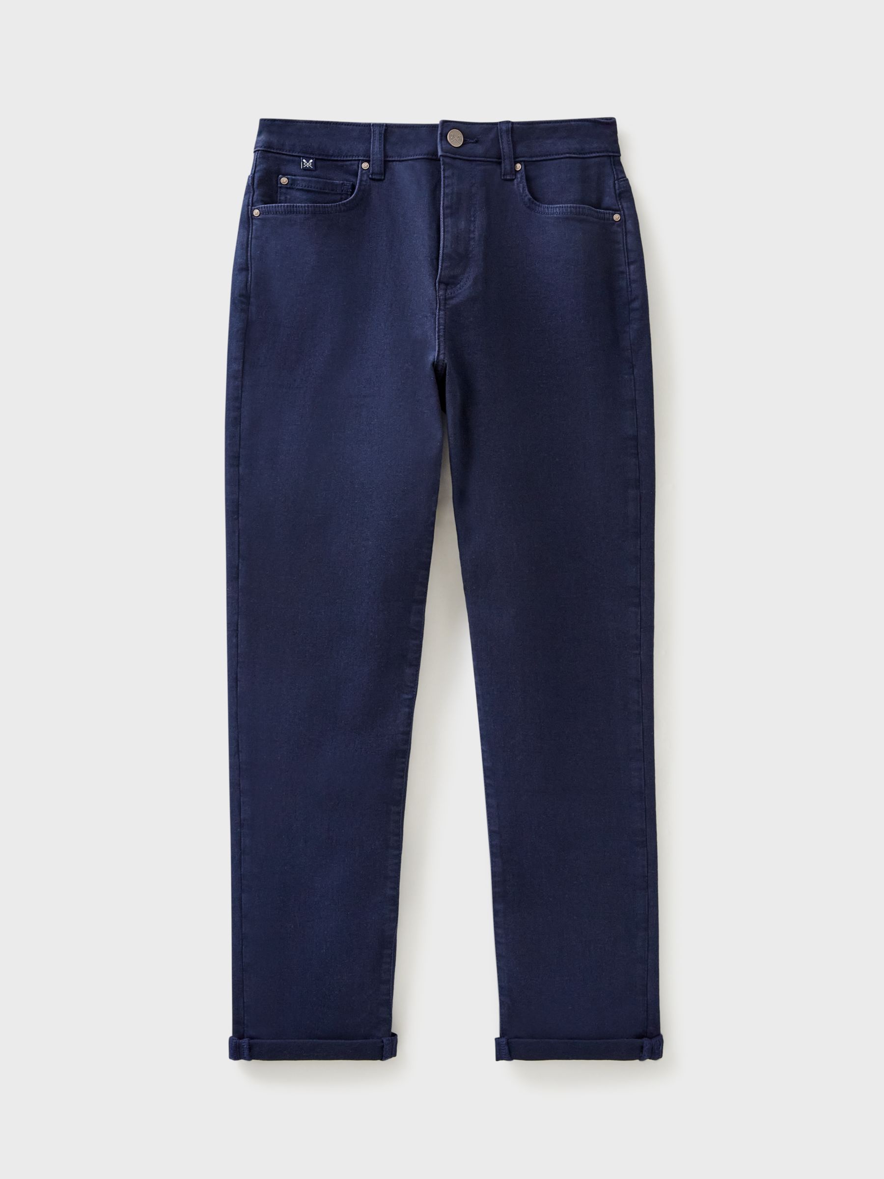Crew Clothing Brompton Twill Trousers at John Lewis & Partners
