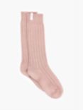 Tutti & Co Farne Plain Ribbed Long Socks, One Size