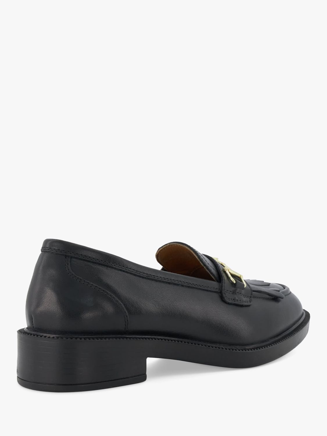 John Lewis Women's Black Leather Shoes Size 37 Eu 6.5 -  Norway