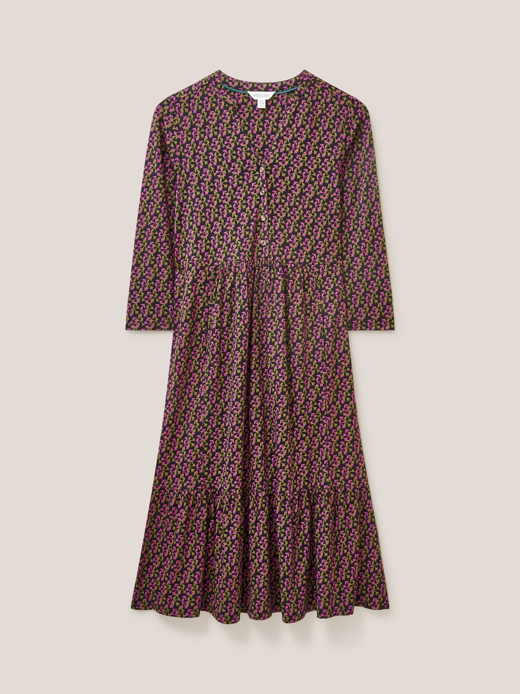 White Stuff Naya Jersey Dress, Multi at John Lewis & Partners