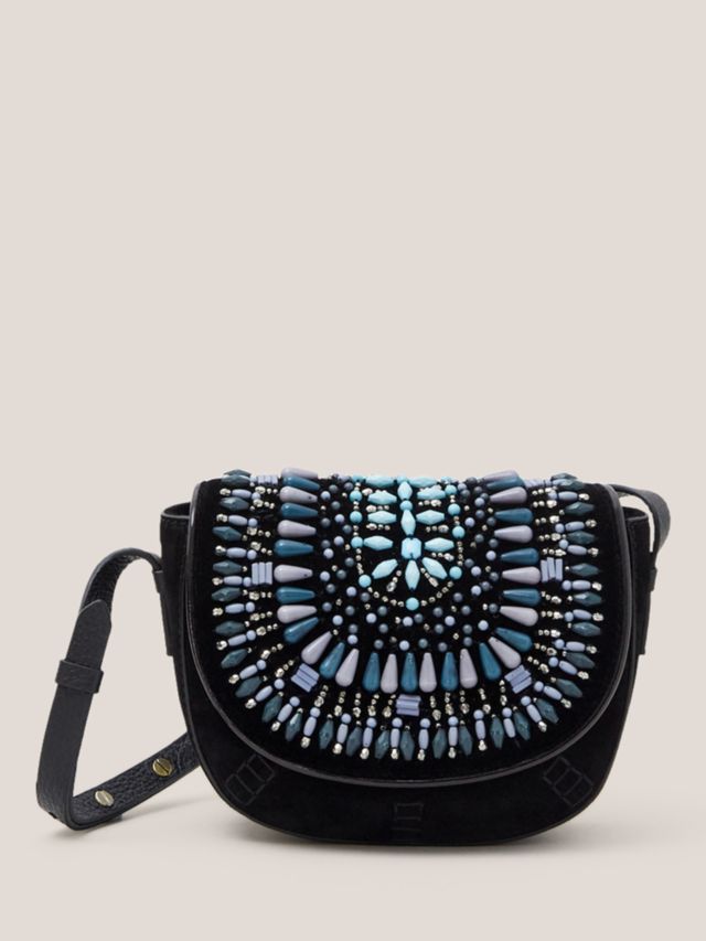 Embellished outlet leather handbags