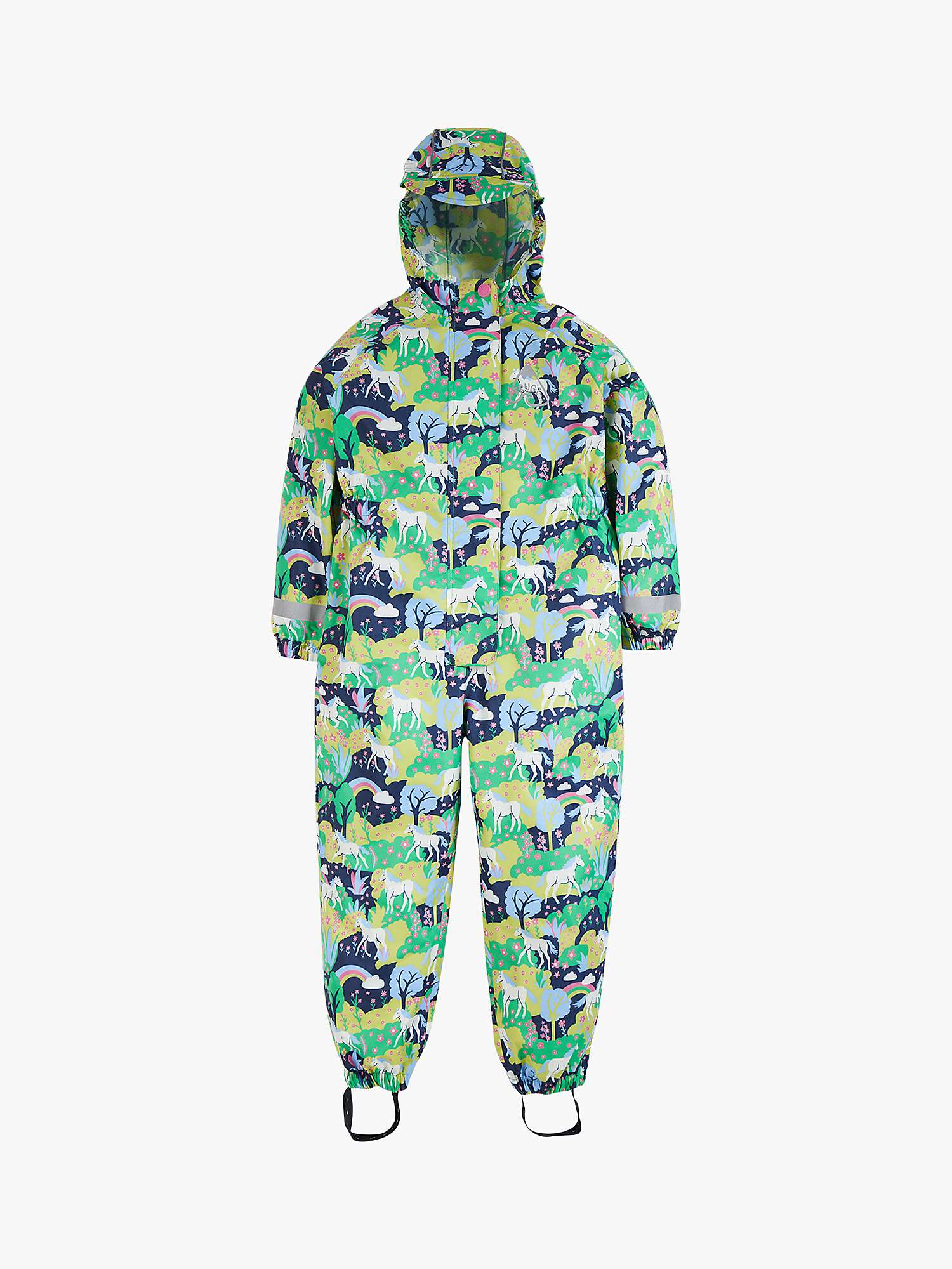 Buy Frugi Kids' Rain or Shine Hedgerow Rain Suit, Indigo/Multi Online at johnlewis.com