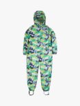 Frugi Kids' Rain or Shine Hedgerow Rain Suit, Indigo/Multi