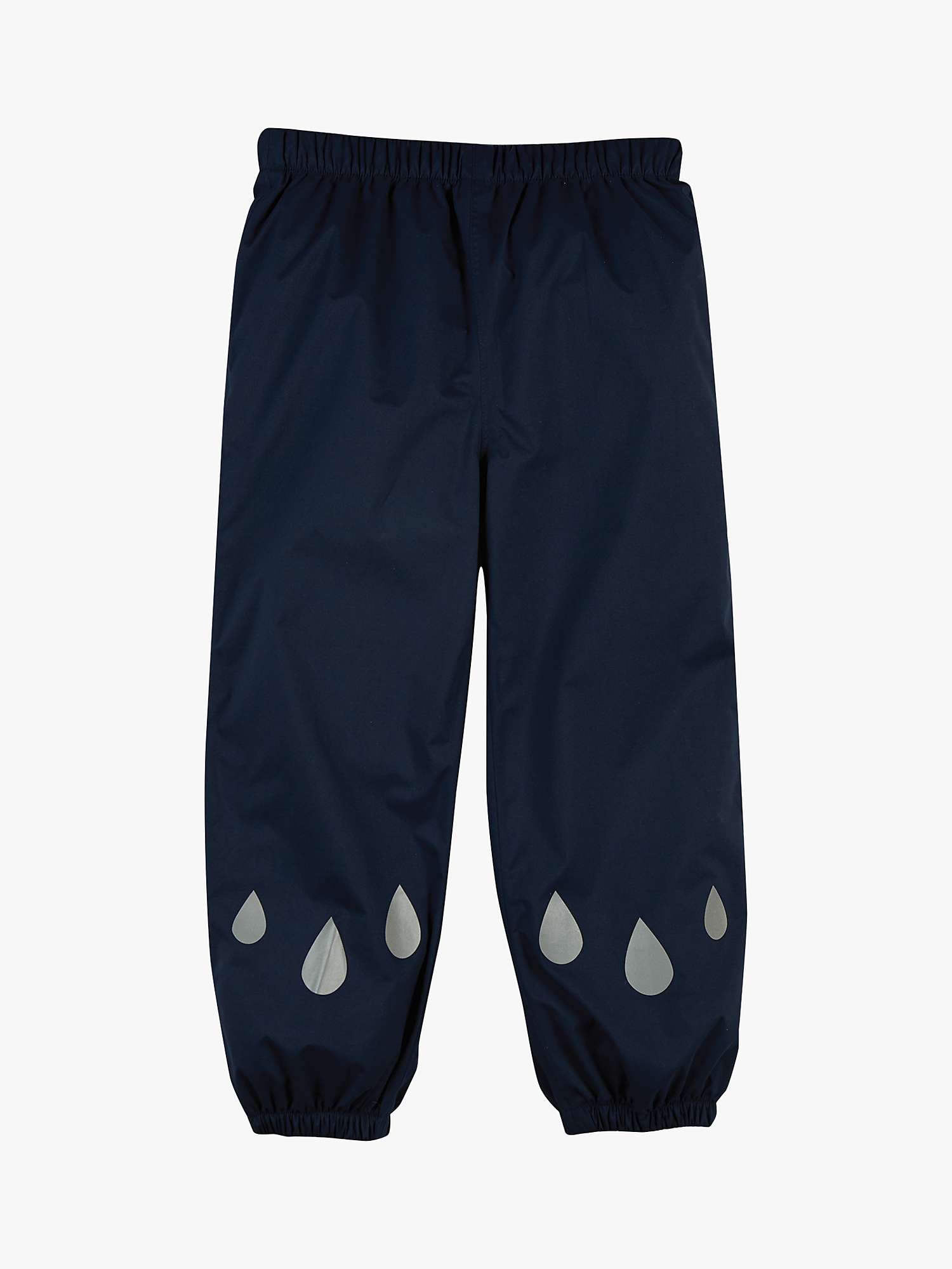 Buy Frugi Kids' Rain or Shine Waterproof Trousers, Indigo Online at johnlewis.com