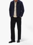 SELECTED HOMME Long Sleeve Wool Blend Shacket