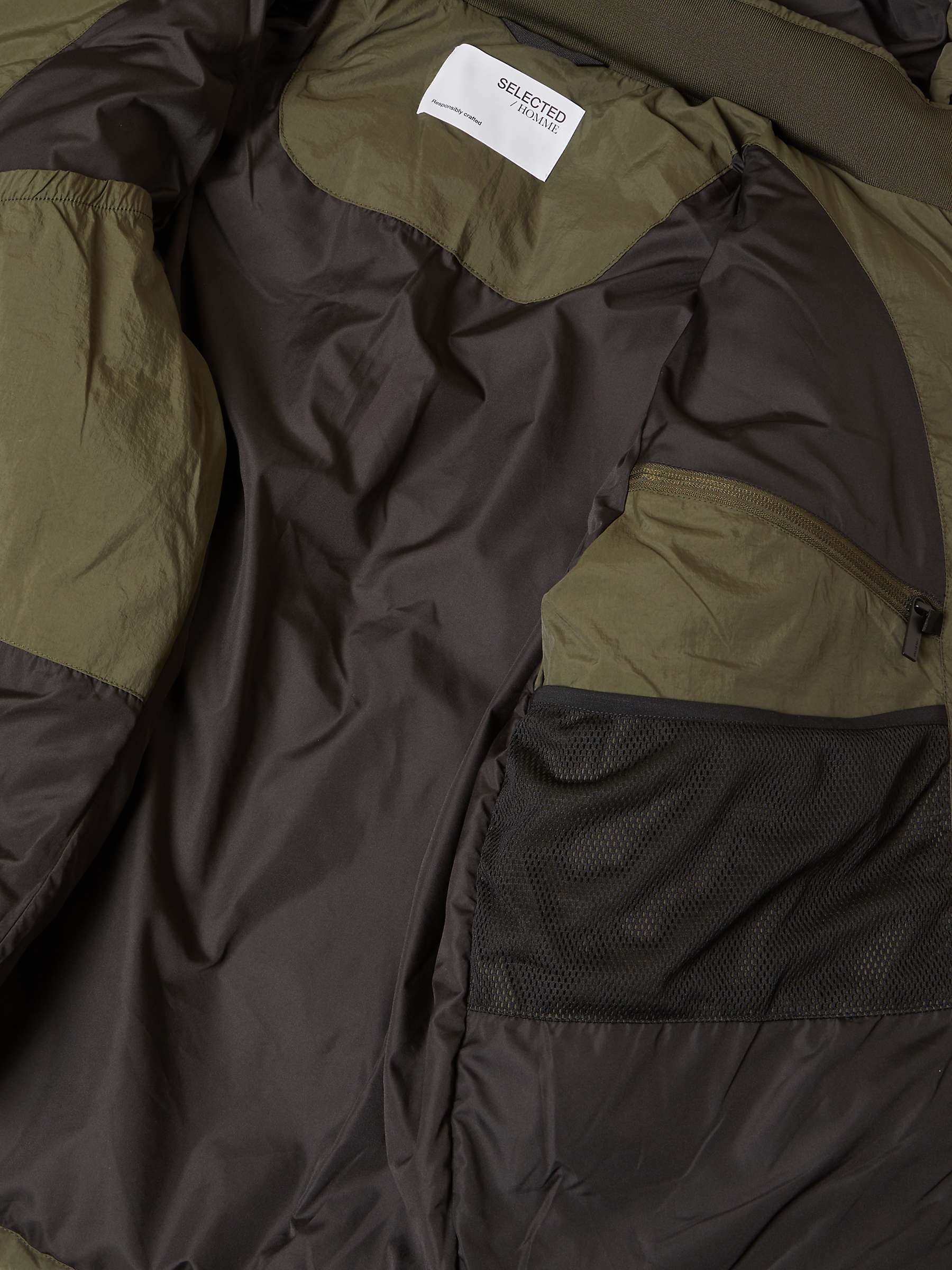 Buy SELECTED HOMME Winter Jacket, Green Online at johnlewis.com