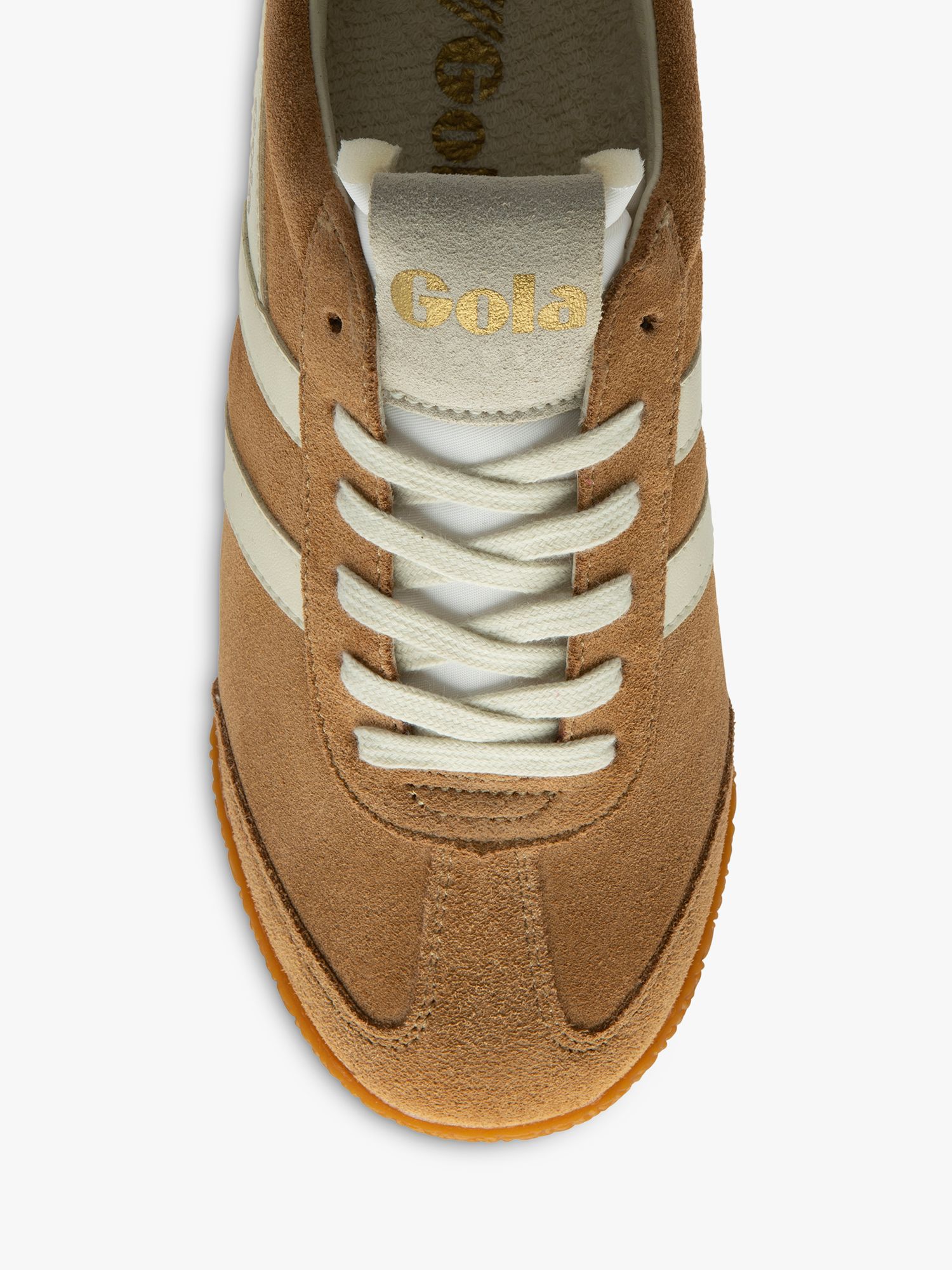 Buy Gola Classics Elan Suede Lace Up Trainers Online at johnlewis.com