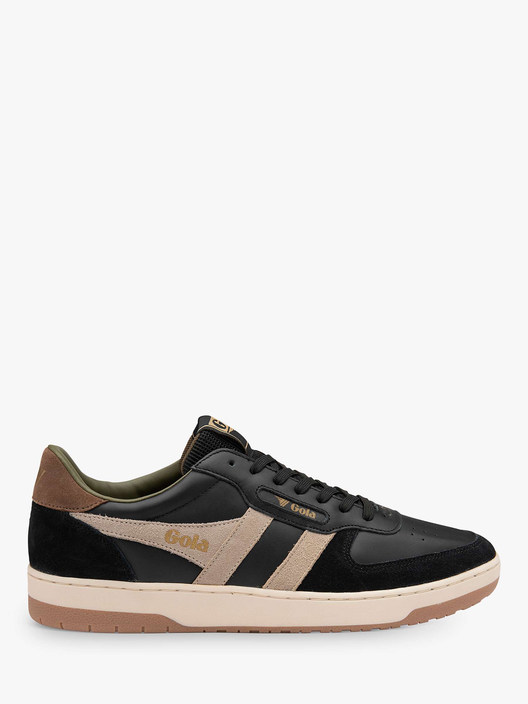 Buy Gola Classics Hawk Leather Lace Up Trainers Online at johnlewis.com