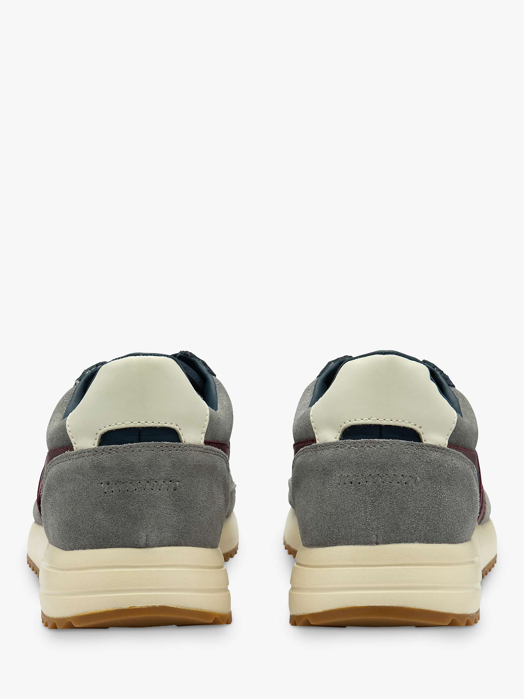 Buy Gola Classics Chicago Lace Up Trainers, Grey/Navy Online at johnlewis.com
