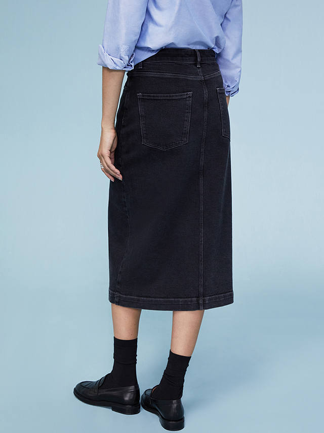 Baukjen Emilia Organic Skirt, Grey Wash