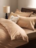 John Lewis Soft & Silky Egyptian Cotton 800 Thread Count Deep Fitted Sheet, Champagne