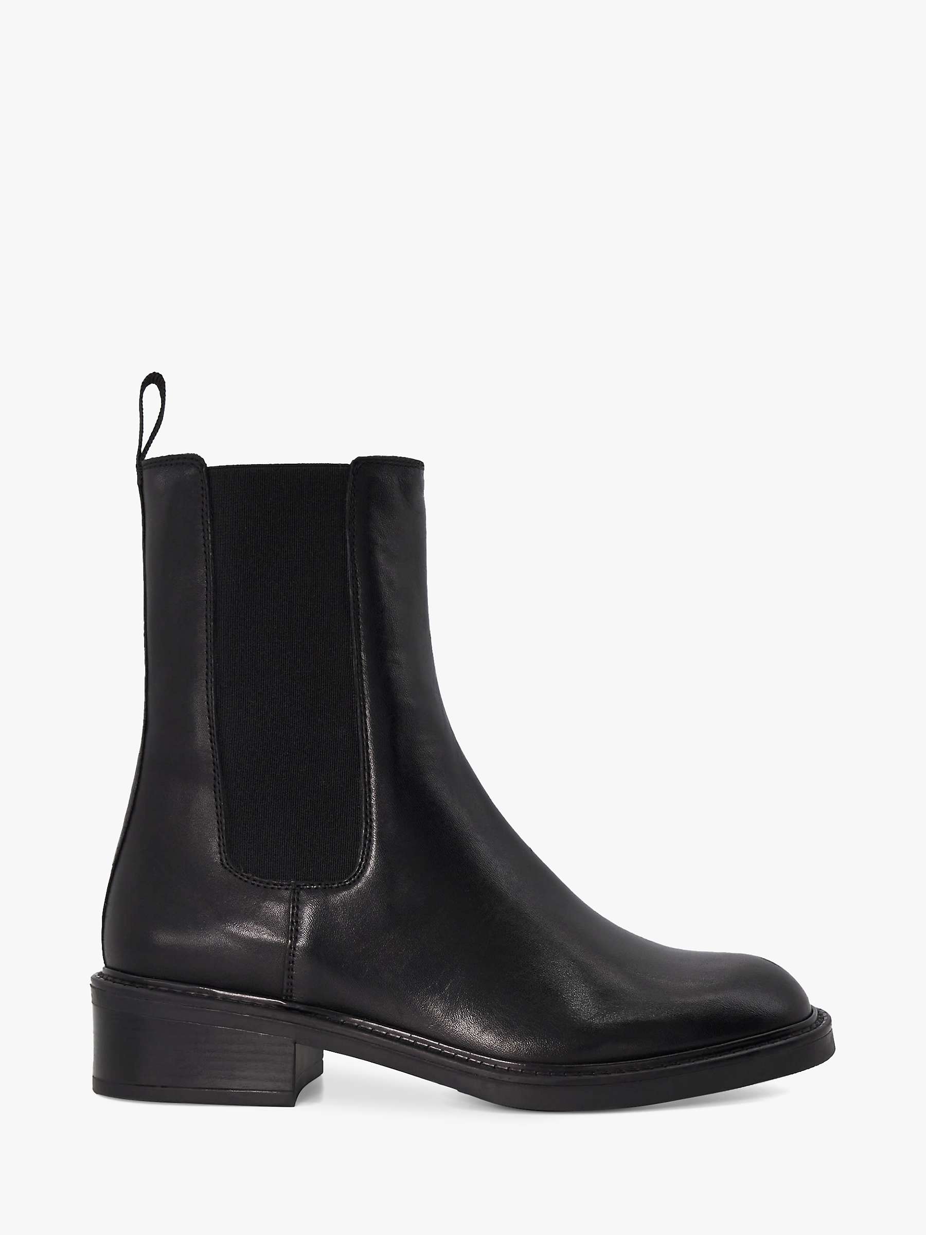 Buy Dune Peanuts Leather Chelsea Boots Online at johnlewis.com
