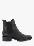 Dune Panoramic Leather Chelsea Boots