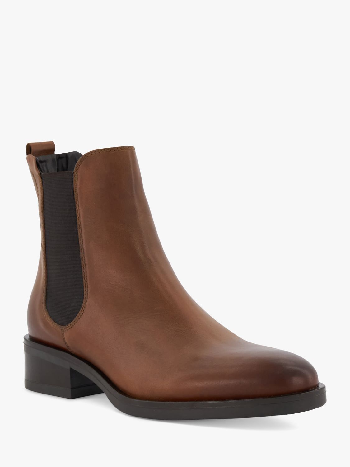 Buy Dune Panoramic Leather Chelsea Boots Online at johnlewis.com