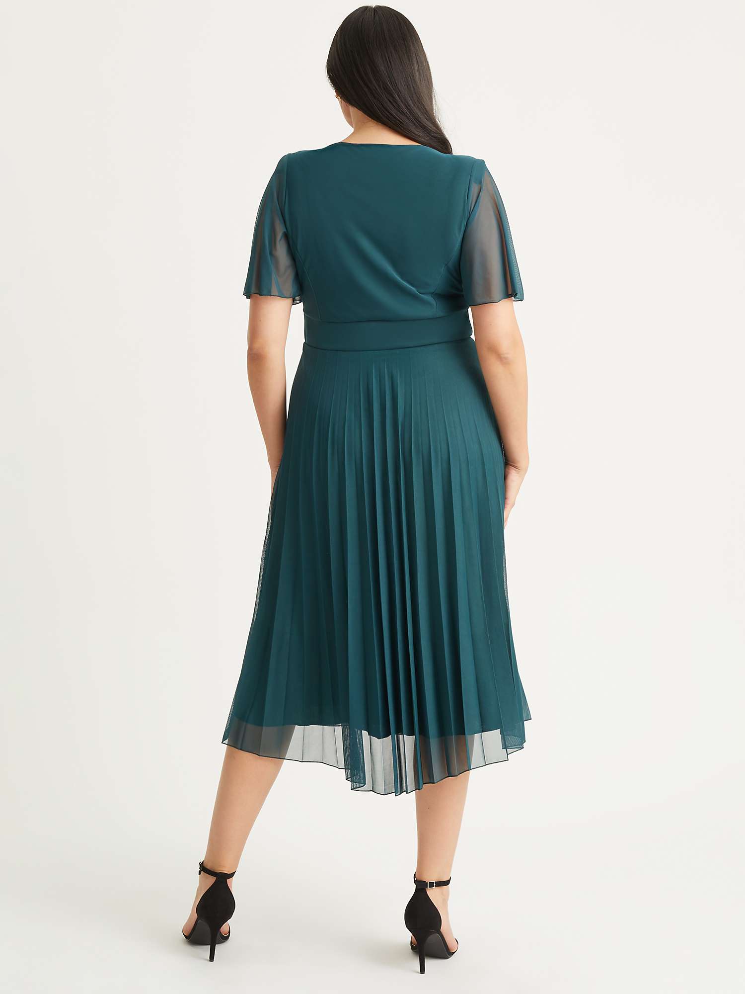 Buy Scarlett & Jo Carole Sunray Pleated Midi Dress Online at johnlewis.com