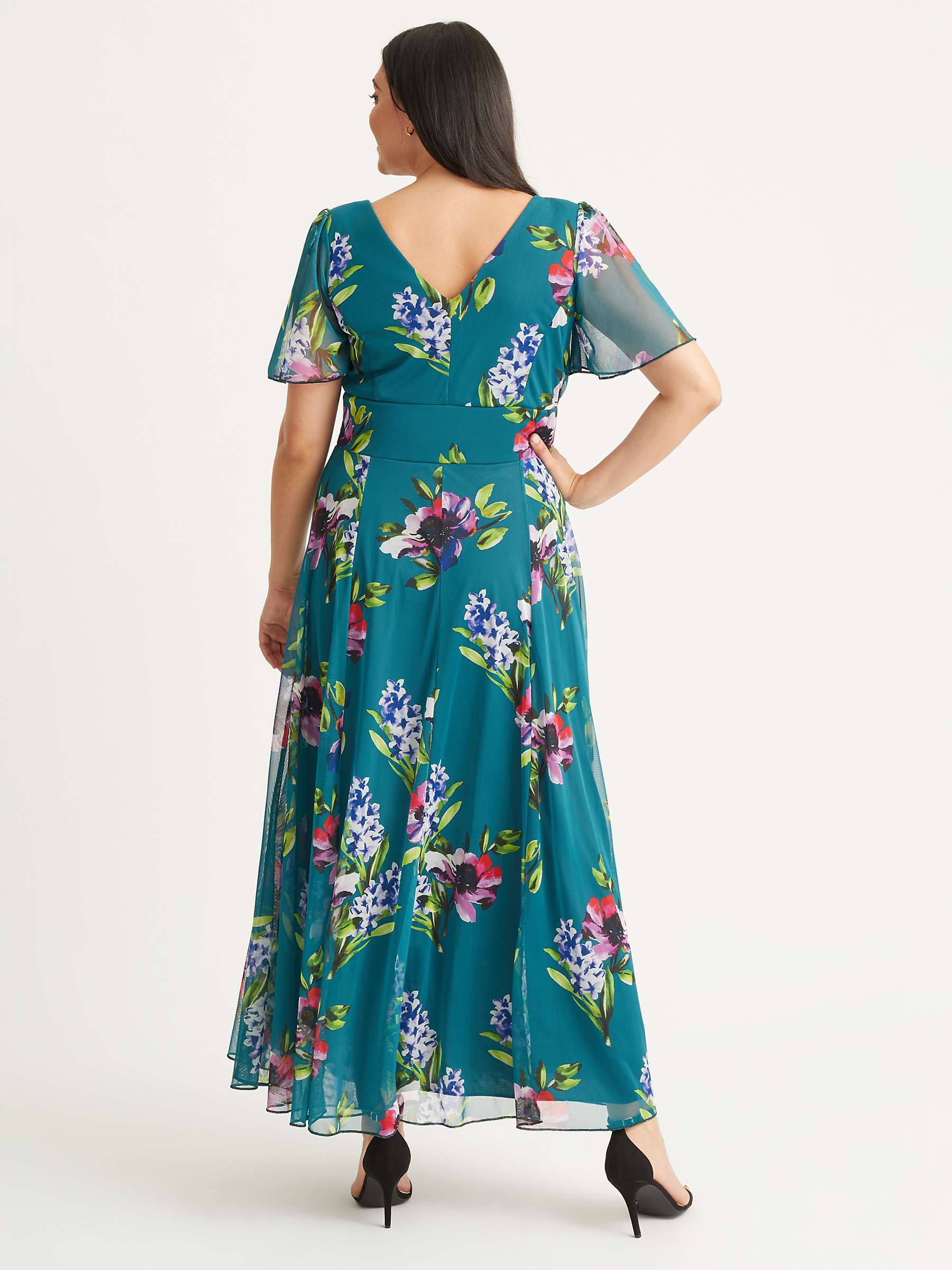 Buy Scarlett & Jo Isabelle Alexandrite Maxi Dress, Multi Online at johnlewis.com