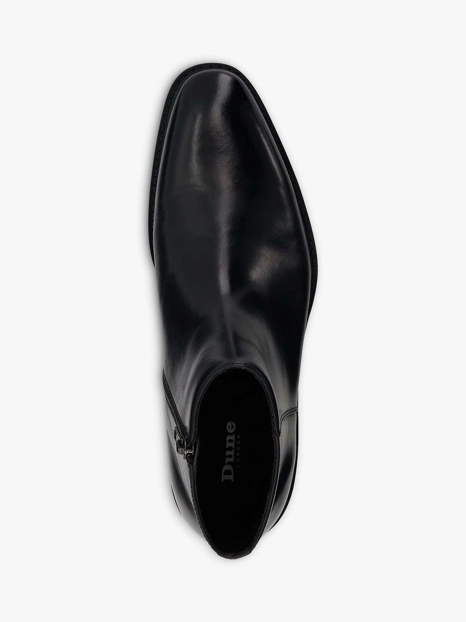 Buy Dune Mccoy Chunky Sole Boots, Black Online at johnlewis.com