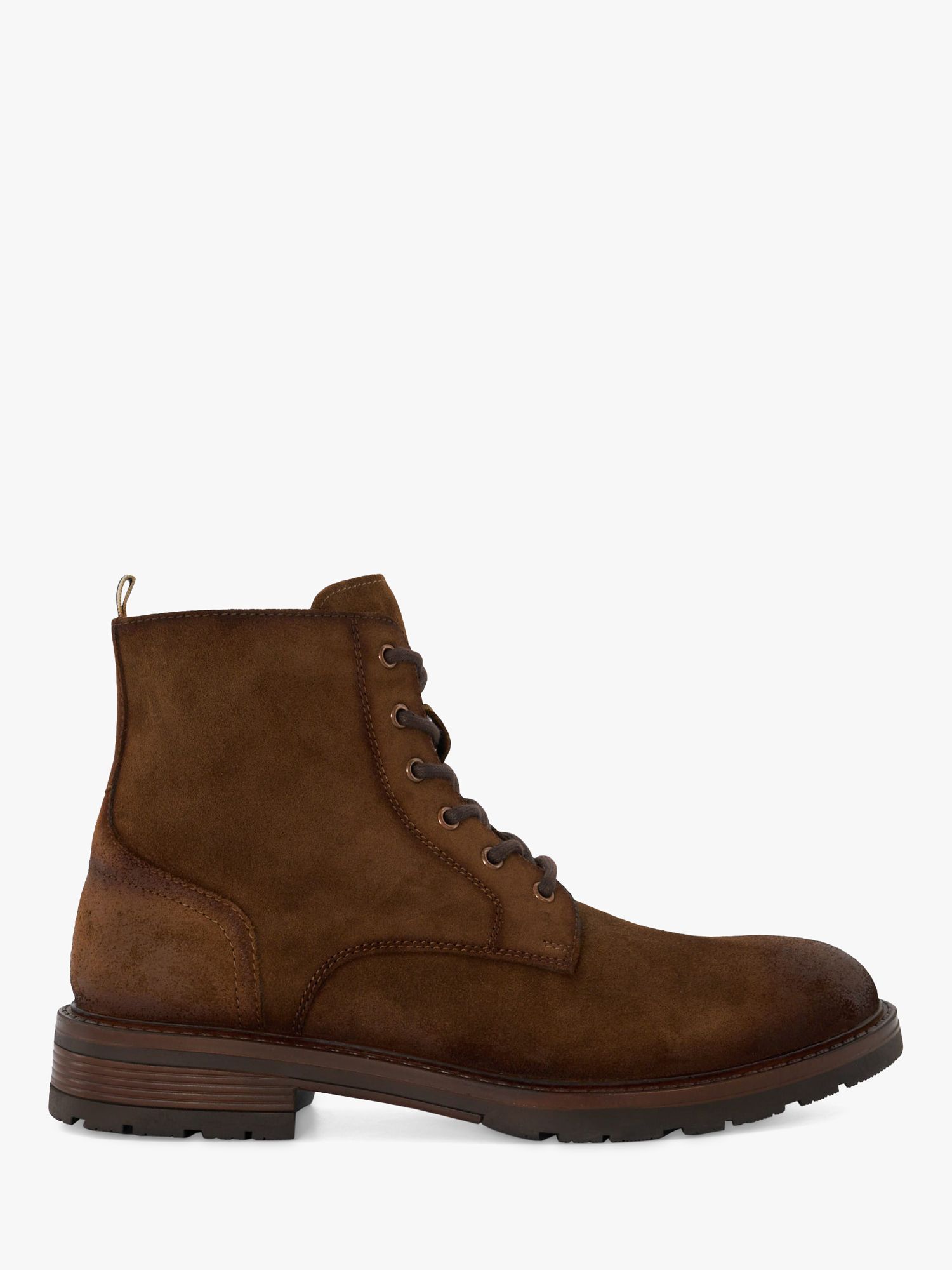 Dune Cheshires Suede Boots, Tan at John Lewis & Partners