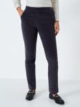 Crew Clothing Cord Tapered Trousers, Graphite Grey