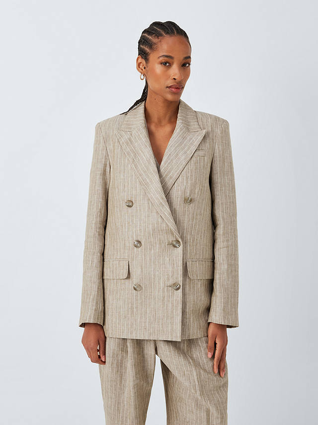 John Lewis Stripe Linen Blazer