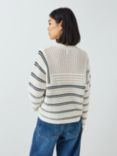 John Lewis Pointelle Stripe Sweater