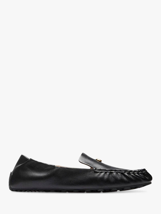 Coach Ronnie Leather Loafers, Black