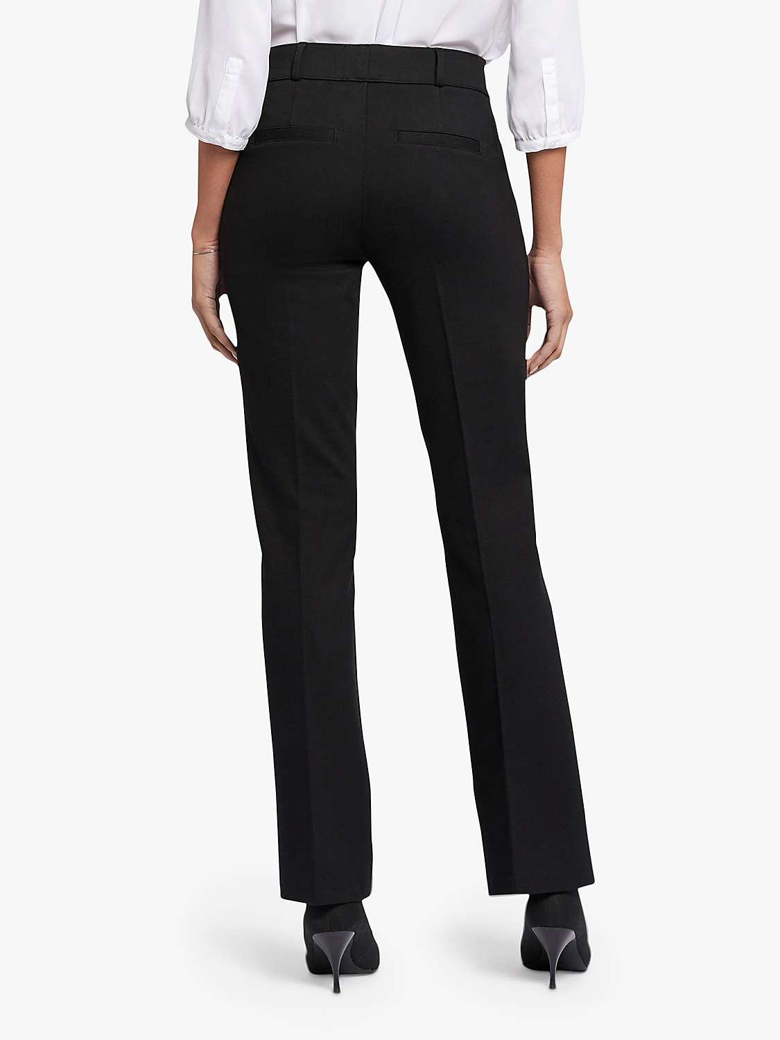 Buy NYDJ Sculpt Her Pull On Flared Trousers Online at johnlewis.com