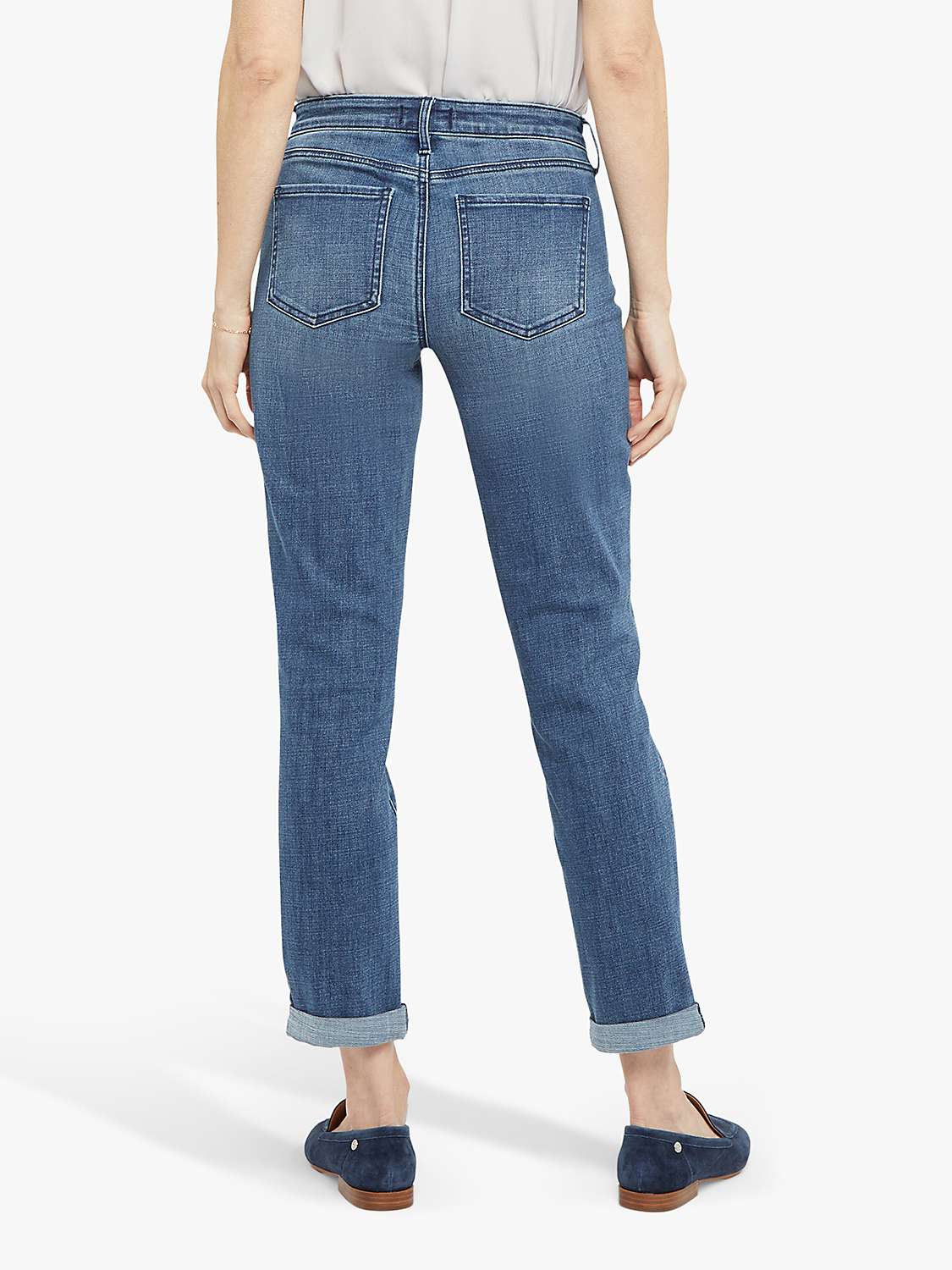 Buy NYDJ Margot Girlfriend Roll Cuff Jeans Online at johnlewis.com