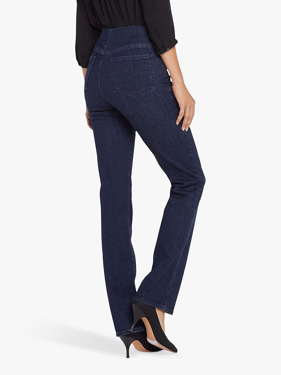 Buy NYDJ Marilyn Straight Pull-On Jeans in SpanSpring™ Denim, Langley Online at johnlewis.com