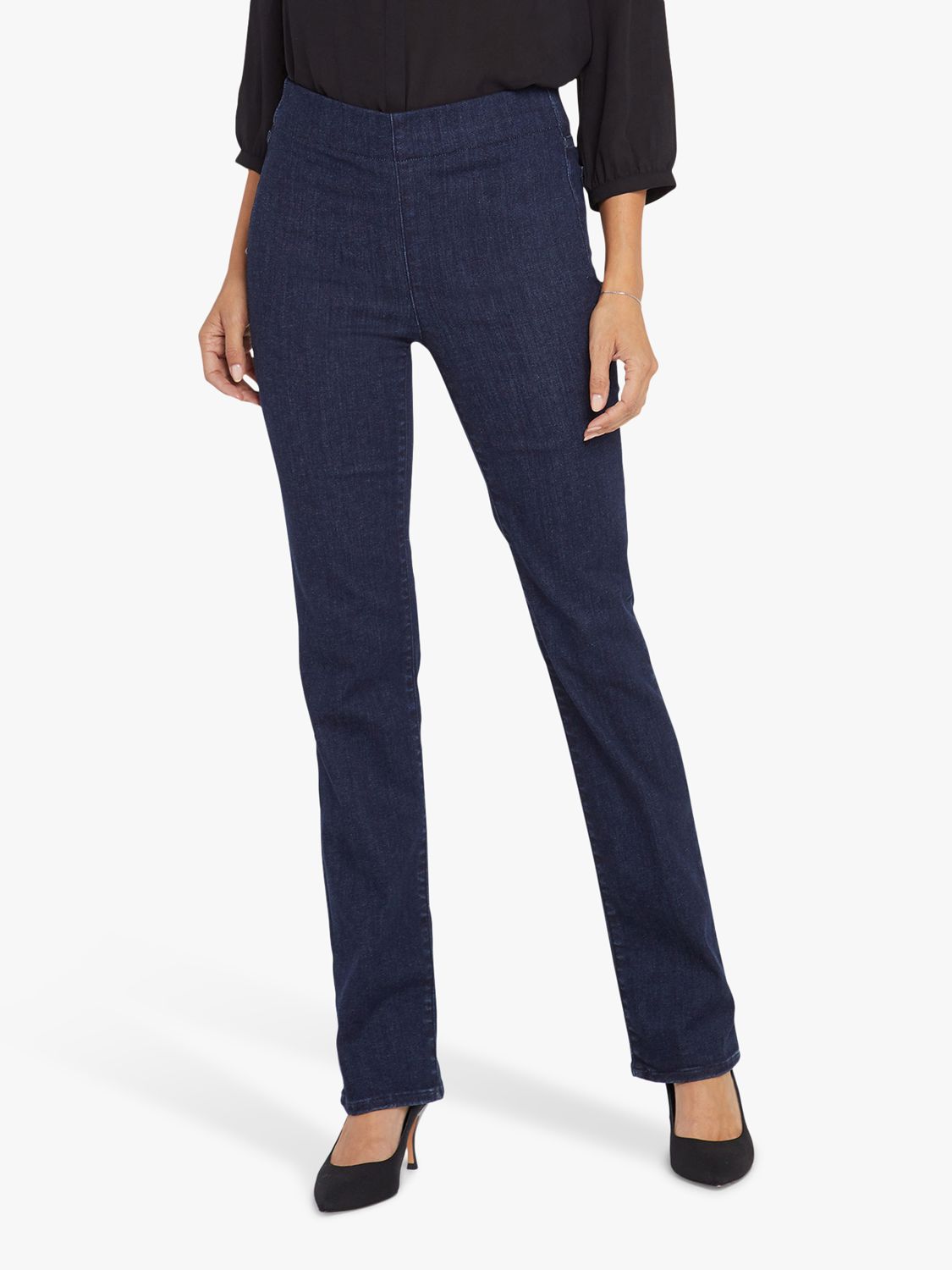 NYDJ Marilyn Straight Pull-On Jeans in SpanSpring™ Denim, Langley at ...