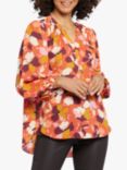 NYDJ Puff Sleeve Popover Top, Gingervale