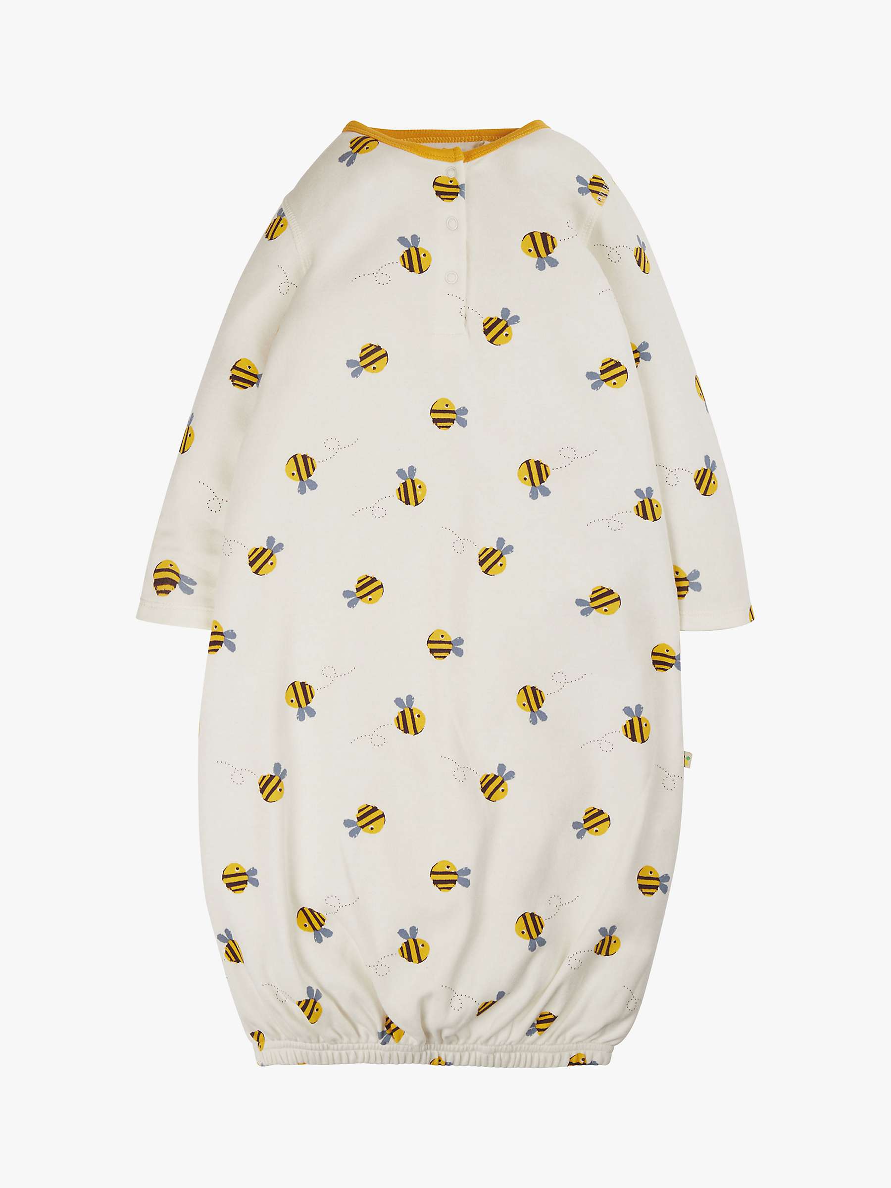 Buy Frugi Baby Sleepy Bee Gown, Buzzy Bee Online at johnlewis.com