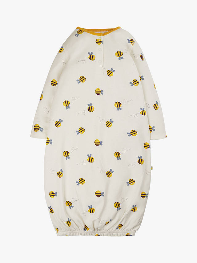 Frugi Baby Sleepy Bee Gown, Buzzy Bee