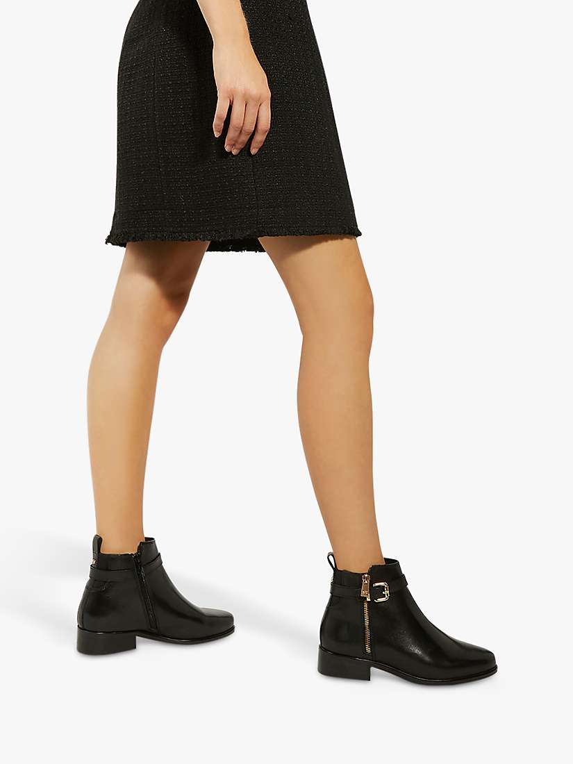 Buy Dune Wide Fit Pepi Leather Ankle Boots Online at johnlewis.com