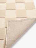 John Lewis Modern Checkerboard Rug, White Ivory