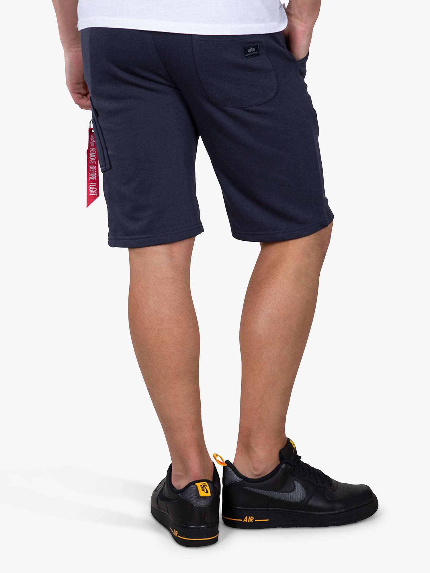 Alpha Industries X-Fit Cargo Sweat Shorts, 07 Rep Blue at John Lewis &  Partners