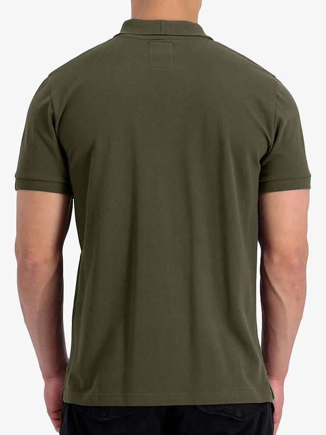 Alpha Industries X-Fit Polo Shirt, 257 Dark Green