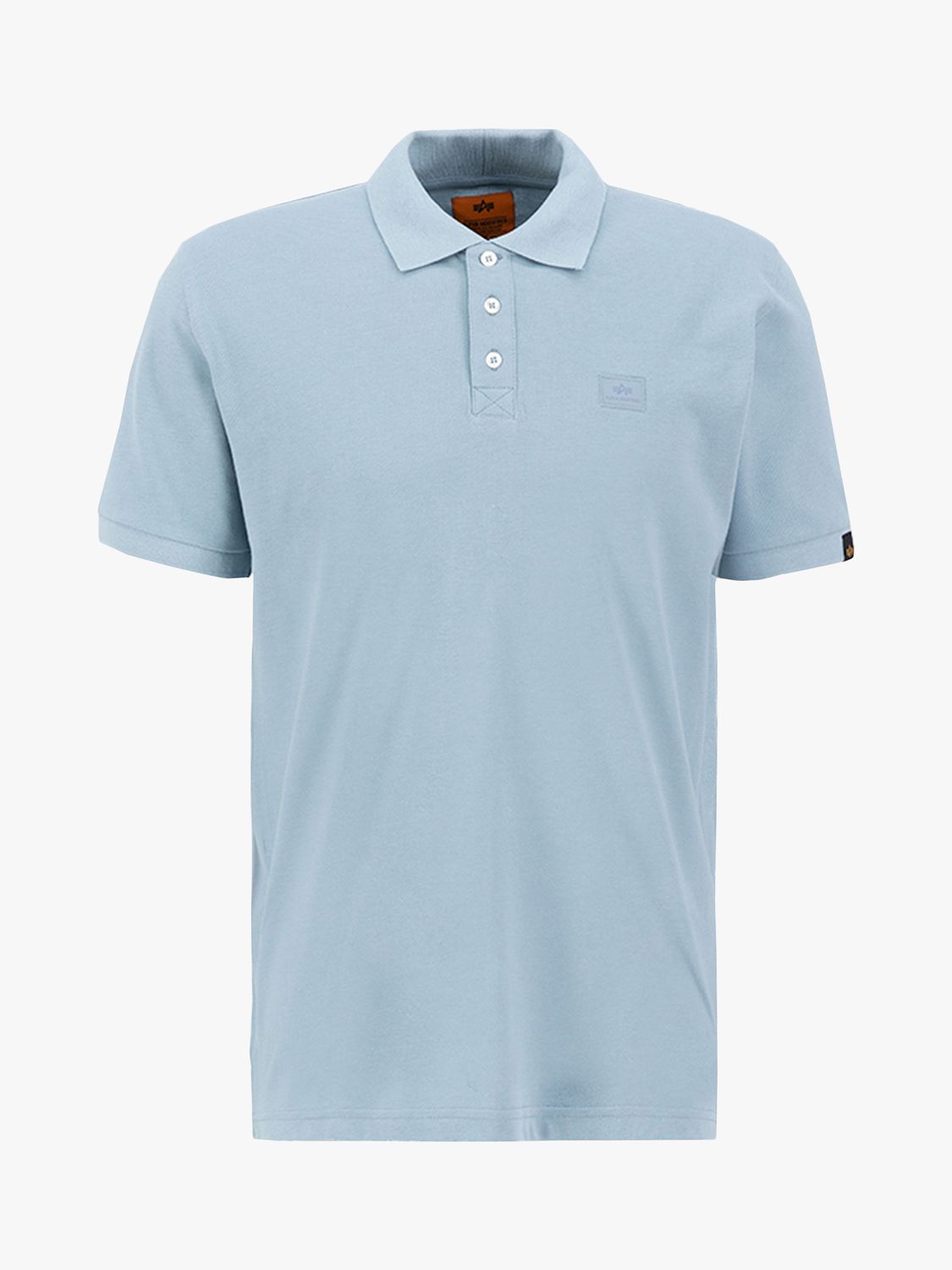 Alpha Industries X-Fit Polo, Greyblue at John Lewis & Partners | Poloshirts