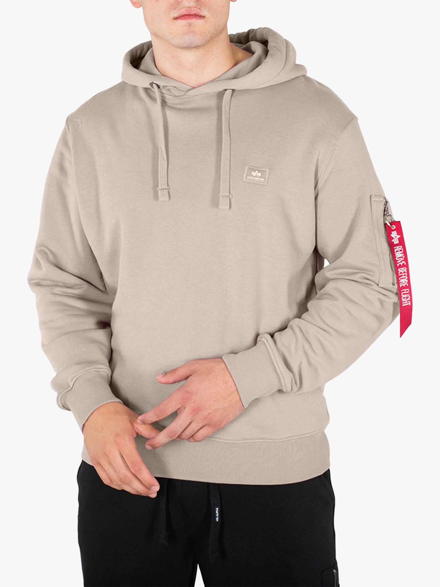 Alpha Industries X-Fit Hoodie, at John Lewis White Partners Stream Jet & 578